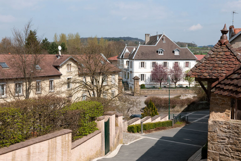 Vue générale depuis le bas de la Petite Côte. © Région Bourgogne-Franche-Comté, Inventaire du patrimoine