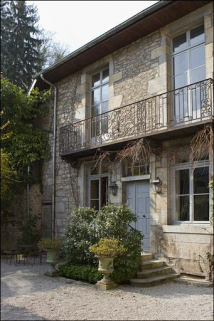 Aile sur jardin, de trois quarts droit. © Région Bourgogne-Franche-Comté, Inventaire du Patrimoine