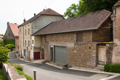 Vue de l'entrepôt commercial. © Région Bourgogne-Franche-Comté, Inventaire du patrimoine