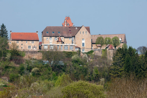 Vue d'ensemble depuis la route de Gouhelans. © Région Bourgogne-Franche-Comté, Inventaire du patrimoine