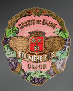 Cassis de Dijon/Rouvières fils/Dijon. © Région Bourgogne-Franche-Comté, Inventaire du patrimoine