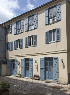 Vue d'ensemble du logis secondaire droit. © Région Bourgogne-Franche-Comté, Inventaire du Patrimoine