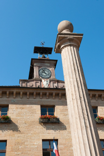 Détail de la façade antérieure. © Région Bourgogne-Franche-Comté, Inventaire du patrimoine