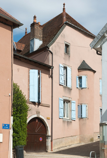 Façade antérieure, rue de l'Eglise. © Région Bourgogne-Franche-Comté, Inventaire du patrimoine