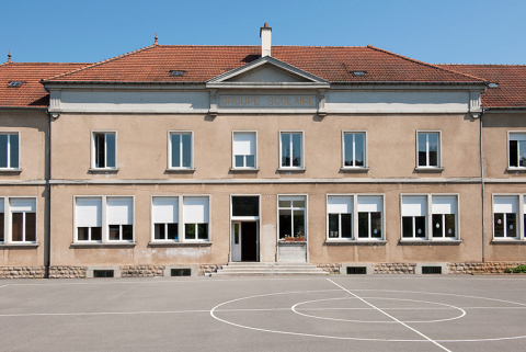 Vue de l'avant-corps. © Région Bourgogne-Franche-Comté, Inventaire du patrimoine