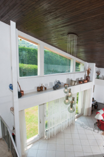 Vue générale du séjour depuis la mezzanine. © Région Bourgogne-Franche-Comté, Inventaire du patrimoine