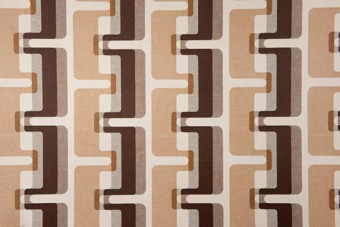 Papier peint de la salle de travail du cabinet dentaire. © Région Bourgogne-Franche-Comté, Inventaire du patrimoine