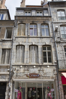 Logis principal, façade sur rue : de face. © Région Bourgogne-Franche-Comté, Inventaire du Patrimoine