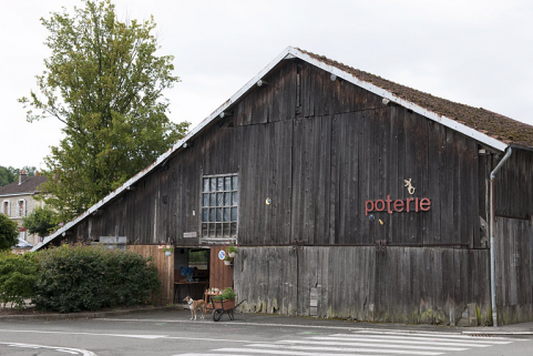 Vue rapprochée depuis la rue Léon Belz. © Région Bourgogne-Franche-Comté, Inventaire du patrimoine