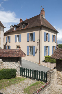 Vue générale depuis la cour des communs. © Région Bourgogne-Franche-Comté, Inventaire du patrimoine