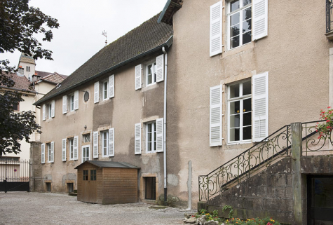 Revers des façades sur cour secondaire. © Région Bourgogne-Franche-Comté, Inventaire du patrimoine