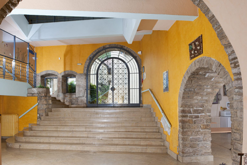 Le hall. © Région Bourgogne-Franche-Comté, Inventaire du patrimoine