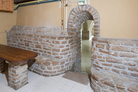 L'ancien mur des fortifications. © Région Bourgogne-Franche-Comté, Inventaire du patrimoine