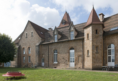 Bâtiment (C), côté jardin. © Région Bourgogne-Franche-Comté, Inventaire du patrimoine