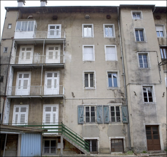 Façade postérieure. © Région Bourgogne-Franche-Comté, Inventaire du patrimoine