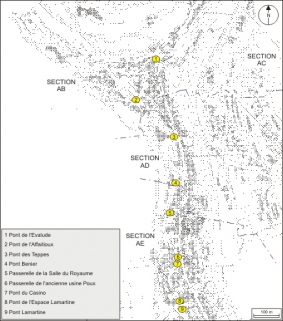 Plan de localisation : partie nord. © Région Bourgogne-Franche-Comté, Inventaire du patrimoine Plan de localisation : partie nord. © Région Bourgogne-Franche-Comté, Inventaire du patrimoine