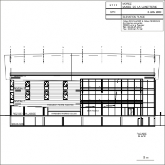 Elévation place, 2000. © Région Bourgogne-Franche-Comté, Inventaire du patrimoine Elévation place, 2000. © Région Bourgogne-Franche-Comté, Inventaire du patrimoine