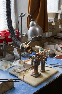 Un poste de soudage. © Région Bourgogne-Franche-Comté, Inventaire du patrimoine