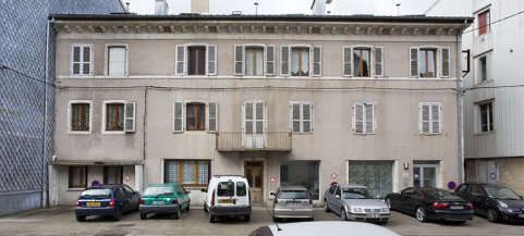 Elévation antérieure. © Région Bourgogne-Franche-Comté, Inventaire du patrimoine