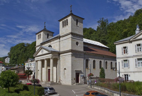 Vue d'ensemble, de trois quarts droite. © Région Bourgogne-Franche-Comté, Inventaire du patrimoine
