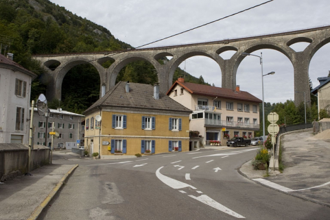 Vue d'ensemble, depuis le sud. © Région Bourgogne-Franche-Comté, Inventaire du patrimoine