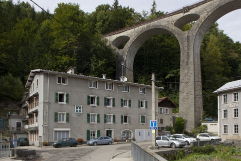 Vue d'ensemble, depuis le sud. © Région Bourgogne-Franche-Comté, Inventaire du patrimoine