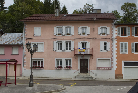 Façade antérieure. © Région Bourgogne-Franche-Comté, Inventaire du patrimoine Façade antérieure. © Région Bourgogne-Franche-Comté, Inventaire du patrimoine