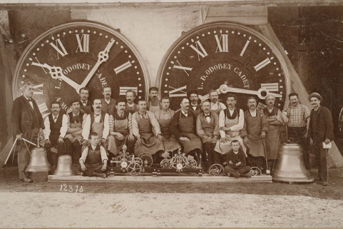 [Le personnel de la société L.-D. Odobey Cadet], 4e quart 19e siècle. © Région Bourgogne-Franche-Comté, Inventaire du patrimoine