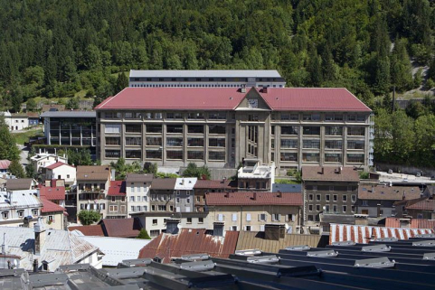 Lycée polyvalent Victor Bérard, ancienne Ecole nationale d'Optique. © Région Bourgogne-Franche-Comté, Inventaire du patrimoine