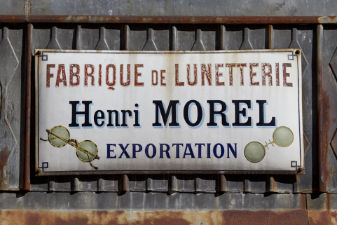 Maison : plaque émaillée. © Région Bourgogne-Franche-Comté, Inventaire du patrimoine