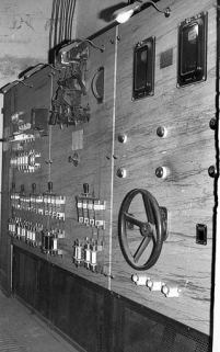 Tableau électrique général. © Région Bourgogne-Franche-Comté, Inventaire du patrimoine