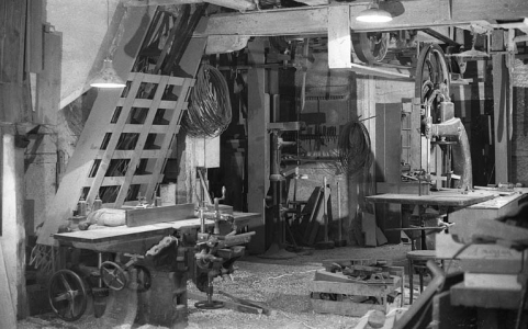 Atelier de menuiserie. © Région Bourgogne-Franche-Comté, Inventaire du patrimoine