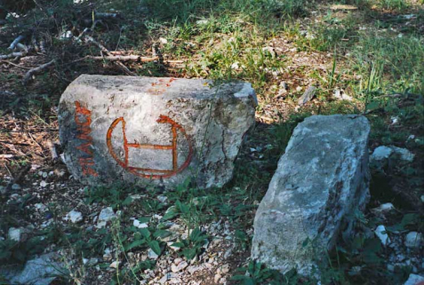  borne © Région Bourgogne-Franche-Comté, Inventaire du patrimoine