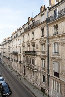 Vue d'ensemble de l'immeuble de trois quarts droit. © Région Bourgogne-Franche-Comté, Inventaire du Patrimoine