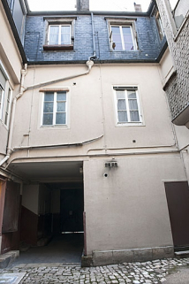 Logis principal : façade postérieure. © Région Bourgogne-Franche-Comté, Inventaire du Patrimoine