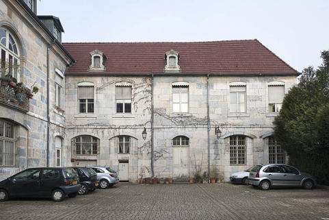 Aile gauche de l'hôtel : de face. © Région Bourgogne-Franche-Comté, Inventaire du Patrimoine