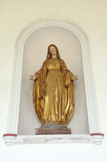 Intérieur : statue de la Vierge de l'Immaculée Conception © Région Bourgogne-Franche-Comté, Inventaire du patrimoine