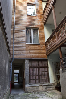 Première cour, logis secondaire : vue de la façade antérieure. © Région Bourgogne-Franche-Comté, Inventaire du Patrimoine