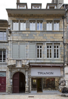 Façade antérieure du logis principal : de face. © Région Bourgogne-Franche-Comté, Inventaire du Patrimoine