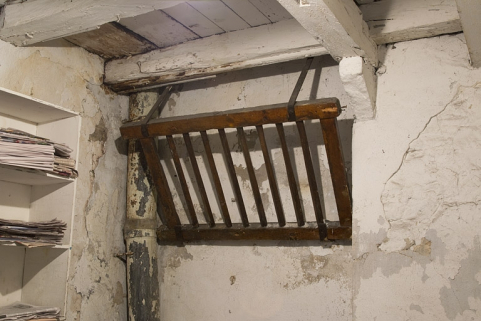 Ecurie : vue d'un râtelier. © Région Bourgogne-Franche-Comté, Inventaire du Patrimoine