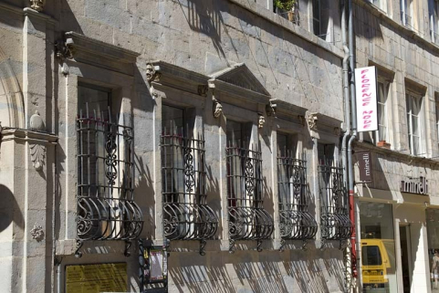 Logis principal, façade sur rue : partie droite du rez-de-chaussée. © Région Bourgogne-Franche-Comté, Inventaire du Patrimoine