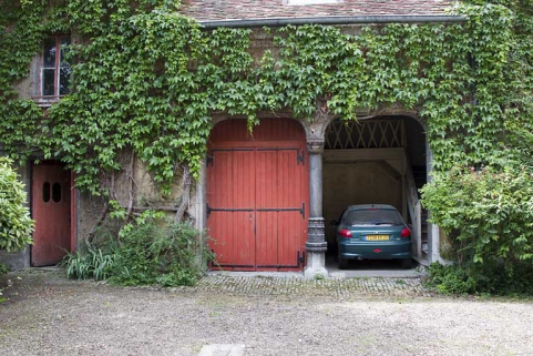 Bâtiment des remises : façade antérieure. © Région Bourgogne-Franche-Comté, Inventaire du Patrimoine
