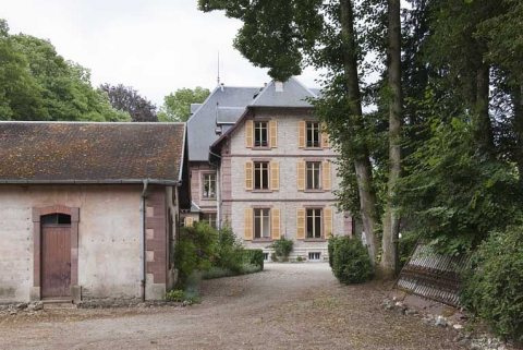 Pignon nord de la demeure. © Région Bourgogne-Franche-Comté, Inventaire du patrimoine