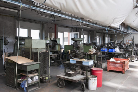 Atelier de fabrication des pompes. Partie nord. © Région Bourgogne-Franche-Comté, Inventaire du patrimoine