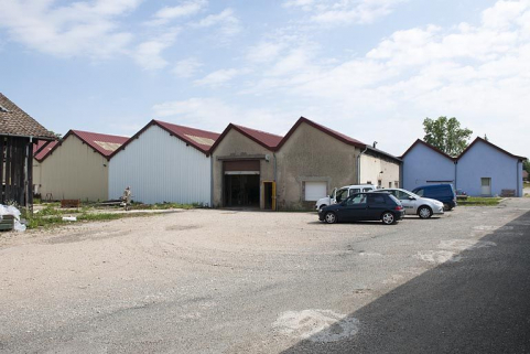 Pignons sud de l'atelier de fabrication. © Région Bourgogne-Franche-Comté, Inventaire du patrimoine