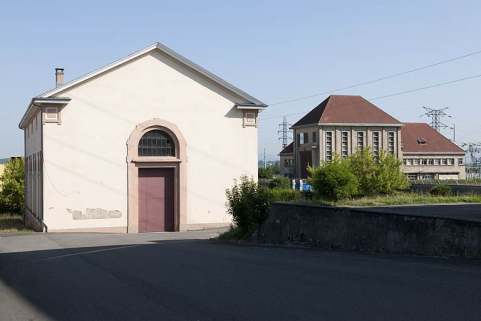Salle des machines et extension de la station. © Région Bourgogne-Franche-Comté, Inventaire du patrimoine