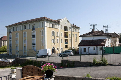 Vue d'ensemble depuis le sud-ouest. © Région Bourgogne-Franche-Comté, Inventaire du patrimoine