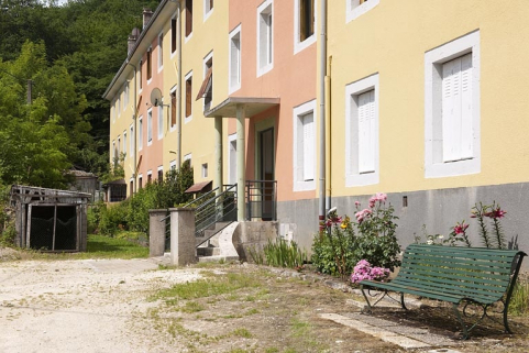 Détail de la façade sud. © Région Bourgogne-Franche-Comté, Inventaire du patrimoine