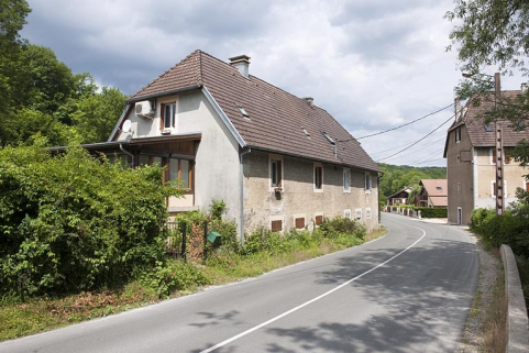 Logement d'ouvriers depuis le sud. © Région Bourgogne-Franche-Comté, Inventaire du patrimoine
