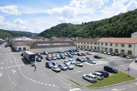 Vue plongeante du site depuis le nord. © Région Bourgogne-Franche-Comté, Inventaire du patrimoine Vue plongeante du site depuis le nord. © Région Bourgogne-Franche-Comté, Inventaire du patrimoine